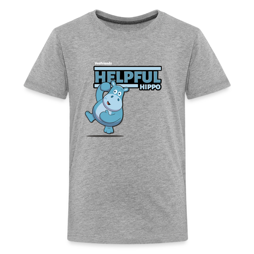 Helpful Hippo Character Comfort Kids Tee