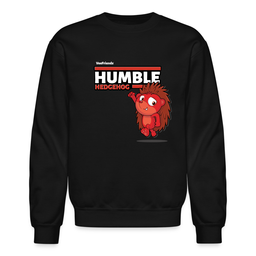 Humble Hedgehog Character Comfort Adult Crewneck Sweatshirt