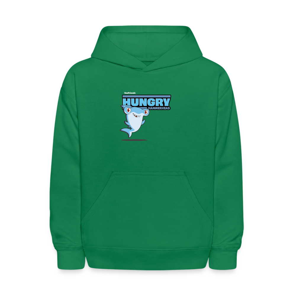 Hungry Hammerhead Character Comfort Kids Hoodie