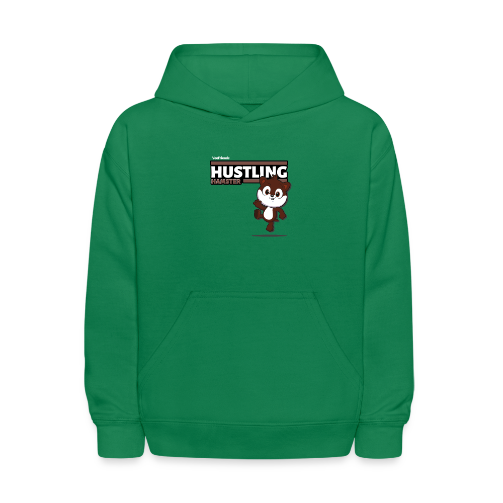 Hustling Hamster Character Comfort Kids Hoodie