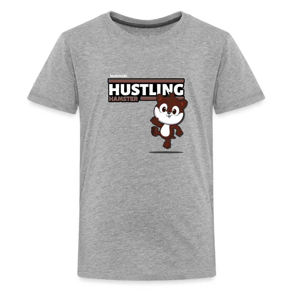 Hustling Hamster Character Comfort Kids Tee