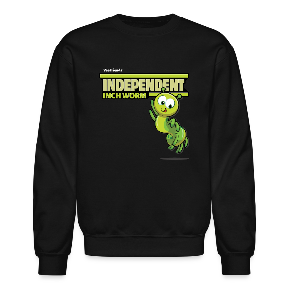 Independent Inch Worm Character Comfort Adult Crewneck Sweatshirt