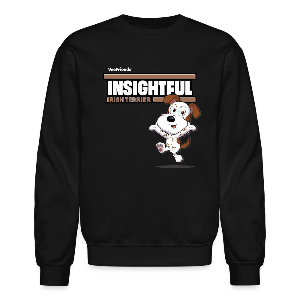 Insightful Irish Terrier Character Comfort Adult Crewneck Sweatshirt