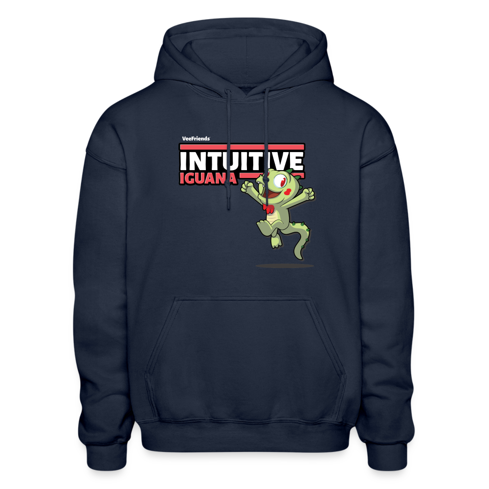 Intuitive Iguana Character Comfort Adult Hoodie