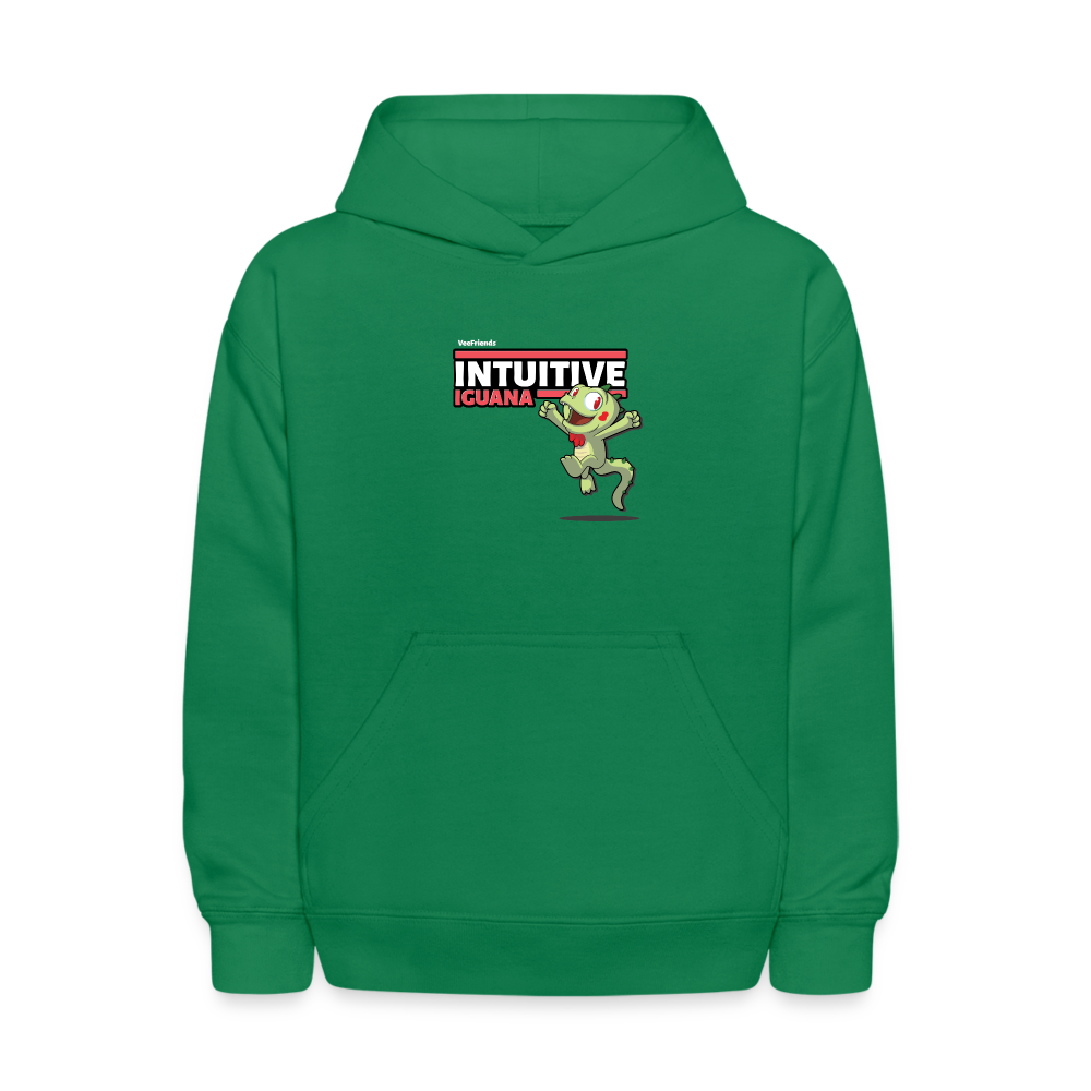 Intuitive Iguana Character Comfort Kids Hoodie