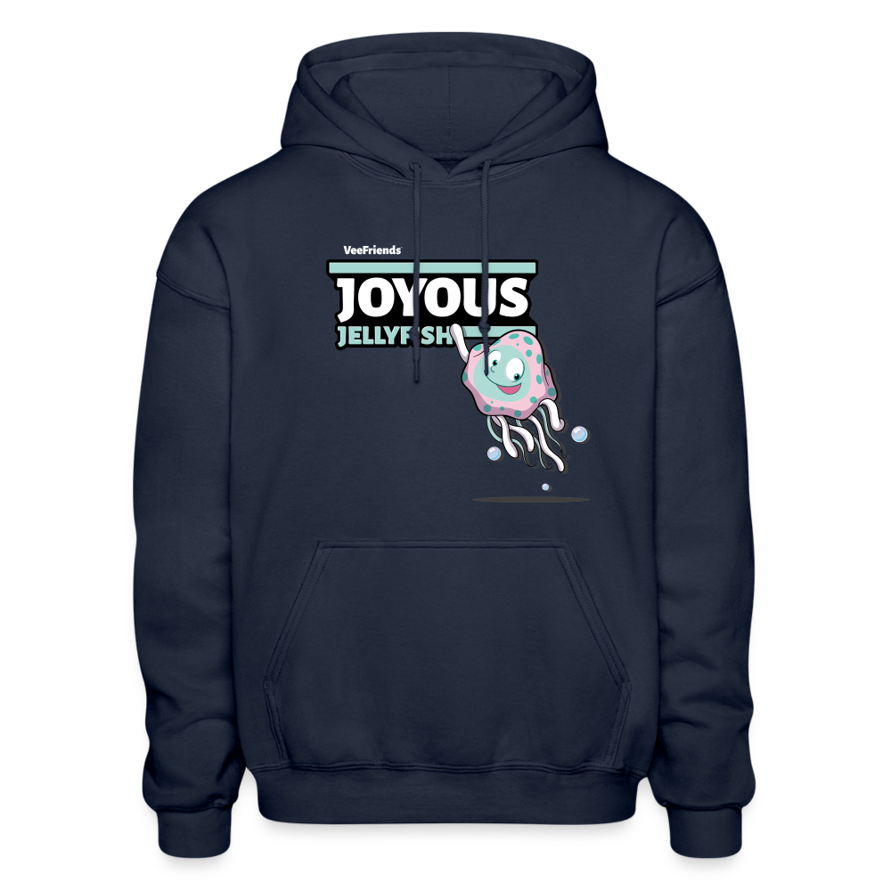 Joyous Jellyfish Character Comfort Adult Hoodie