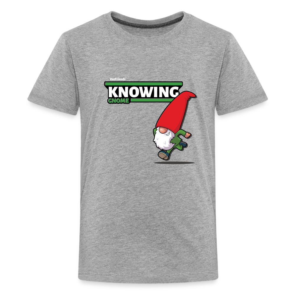 Knowing Gnome Character Comfort Kids Tee