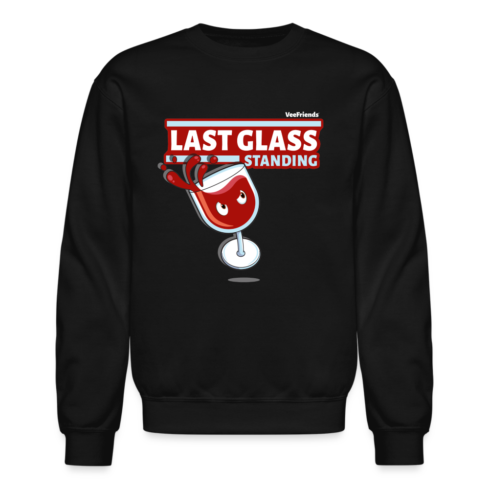 Last Glass Standing Character Comfort Adult Crewneck Sweatshirt