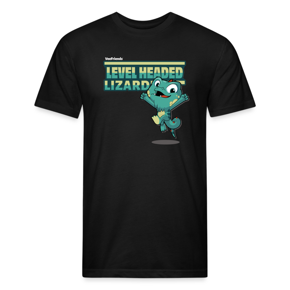 Level Headed Lizard Character Comfort Adult Tee