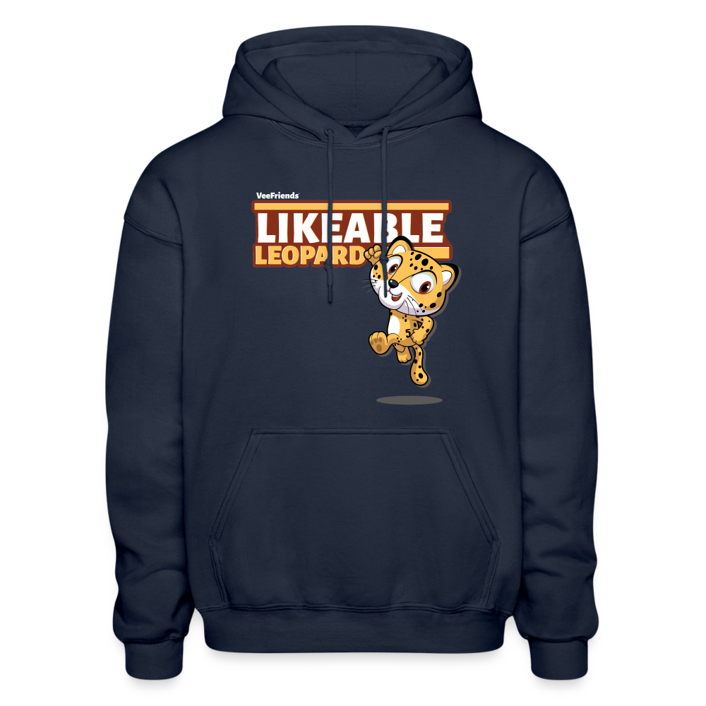 Likeable Leopard Character Comfort Adult Hoodie