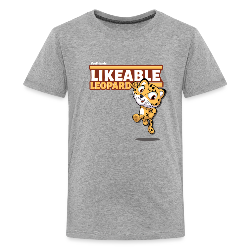 Likeable Leopard Character Comfort Kids Tee