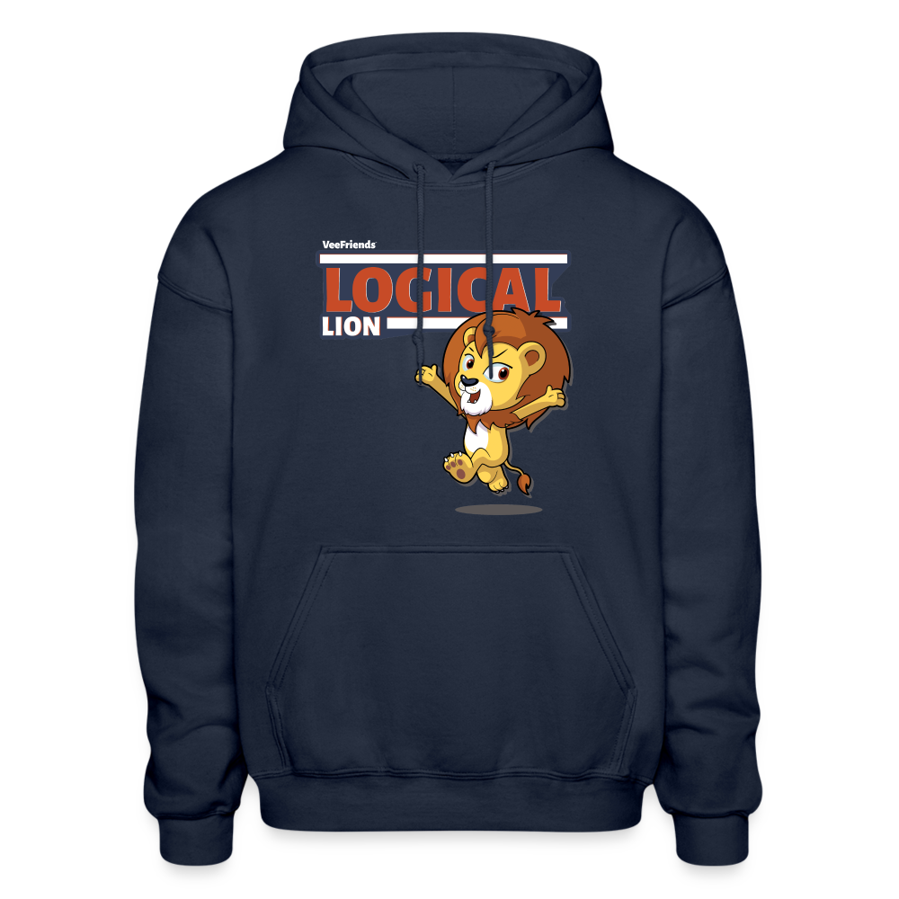 Logical Lion Character Comfort Adult Hoodie