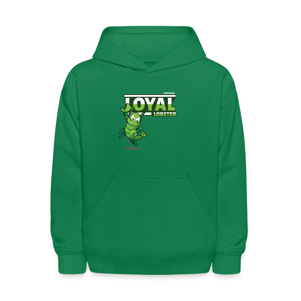 Loyal Lobster Character Comfort Kids Hoodie