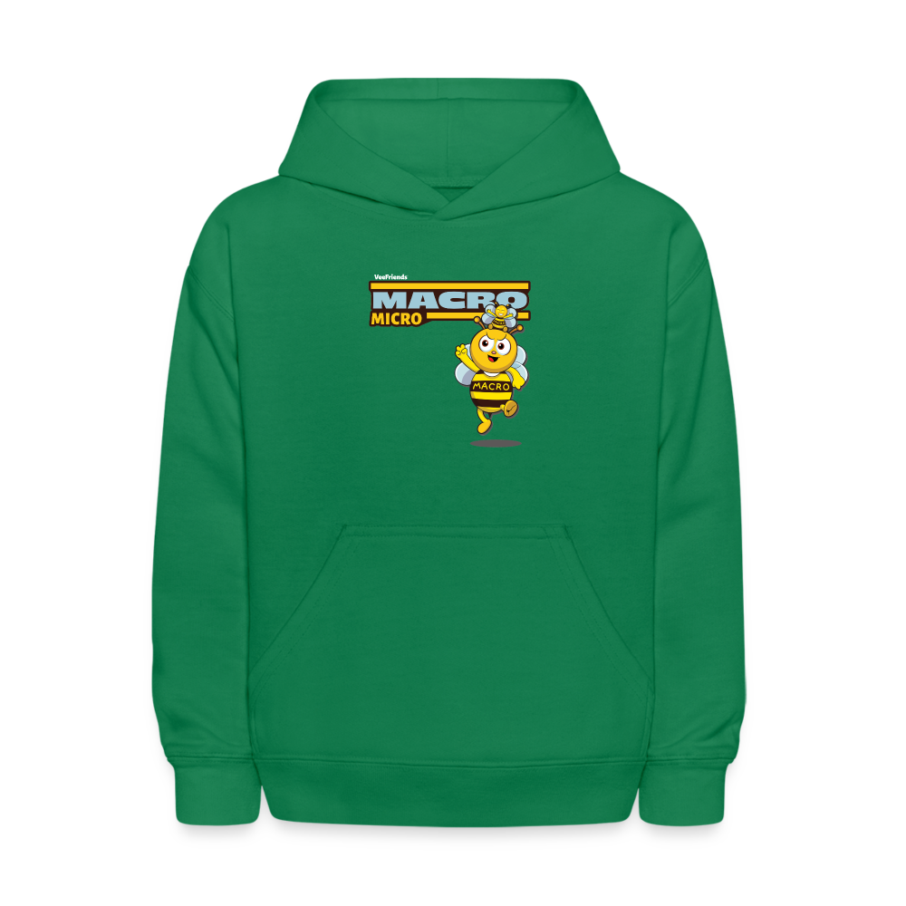 Macro Micro Character Comfort Kids Hoodie