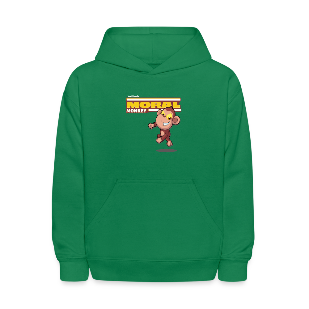 Moral Monkey Character Comfort Kids Hoodie