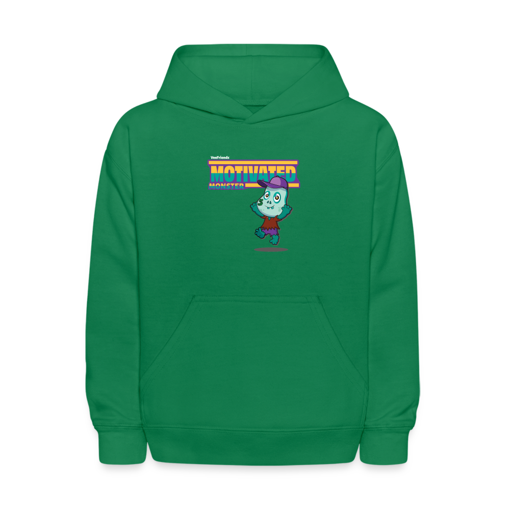 Motivated Monster Character Comfort Kids Hoodie