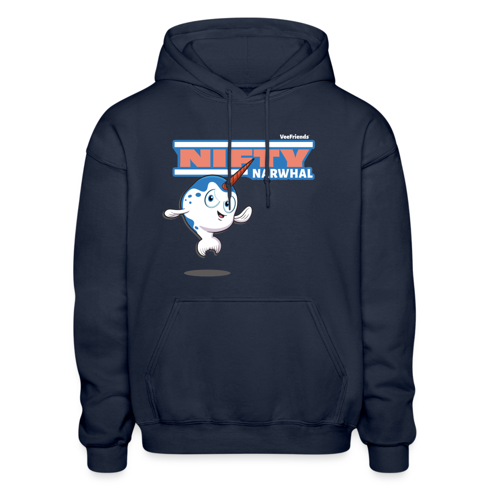 Nifty Narwhal Character Comfort Adult Hoodie
