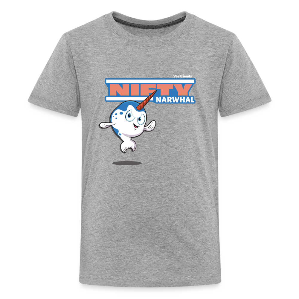 Nifty Narwhal Character Comfort Kids Tee