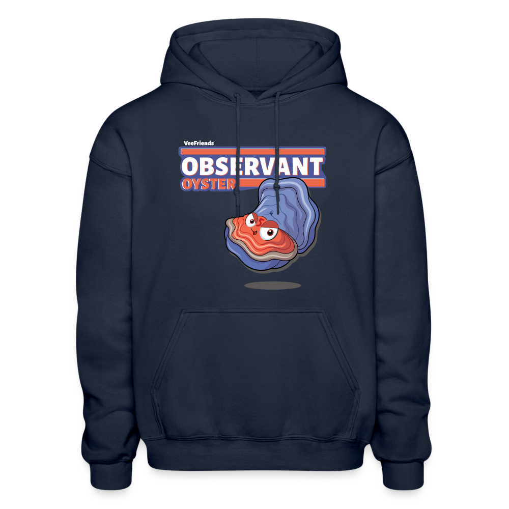 Observant Oyster Character Comfort Adult Hoodie