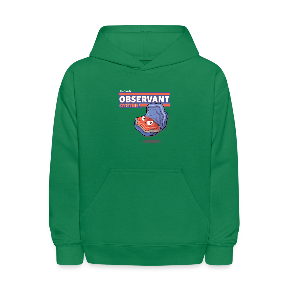 Observant Oyster Character Comfort Kids Hoodie