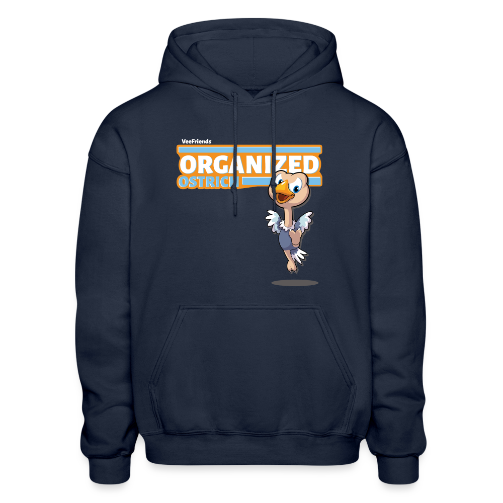 Organized Ostrich Character Comfort Adult Hoodie