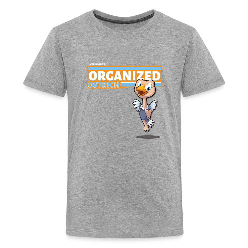Organized Ostrich Character Comfort Kids Tee