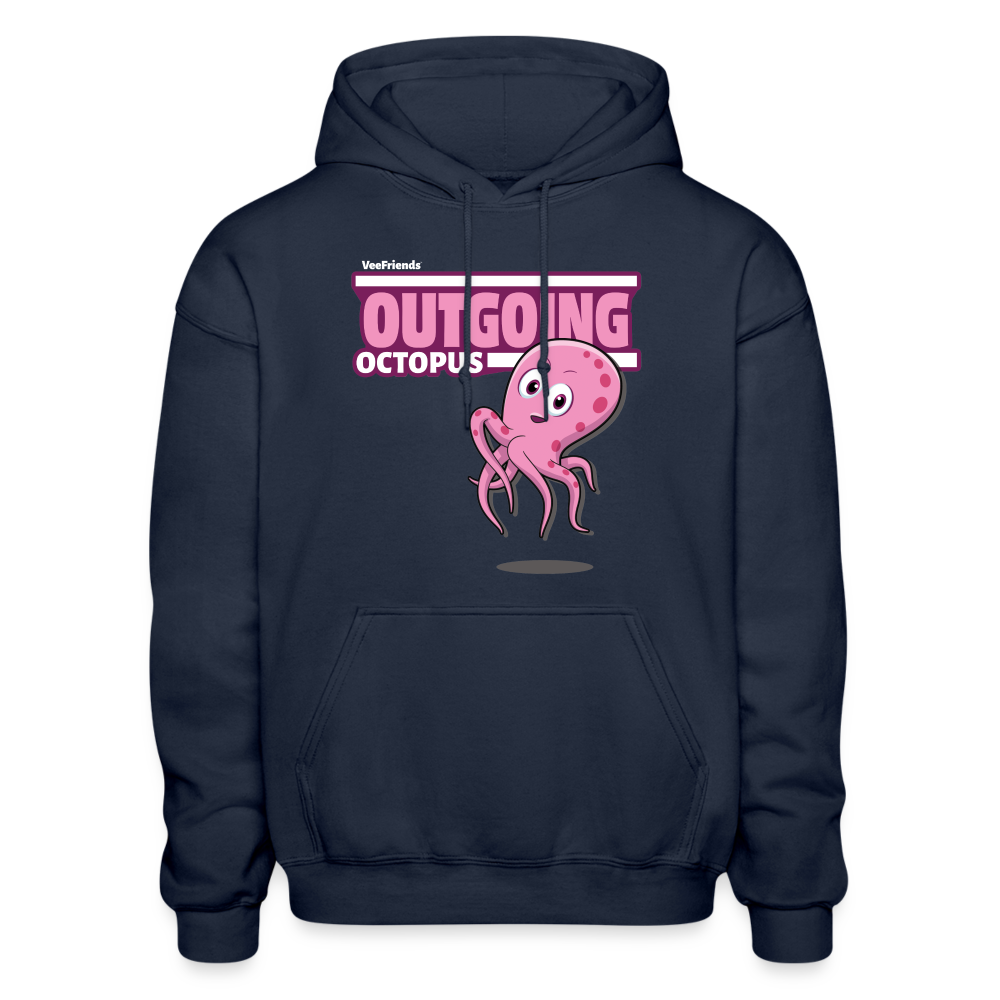 Outgoing Octopus Character Comfort Adult Hoodie