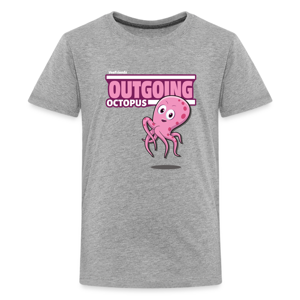 Outgoing Octopus Character Comfort Kids Tee