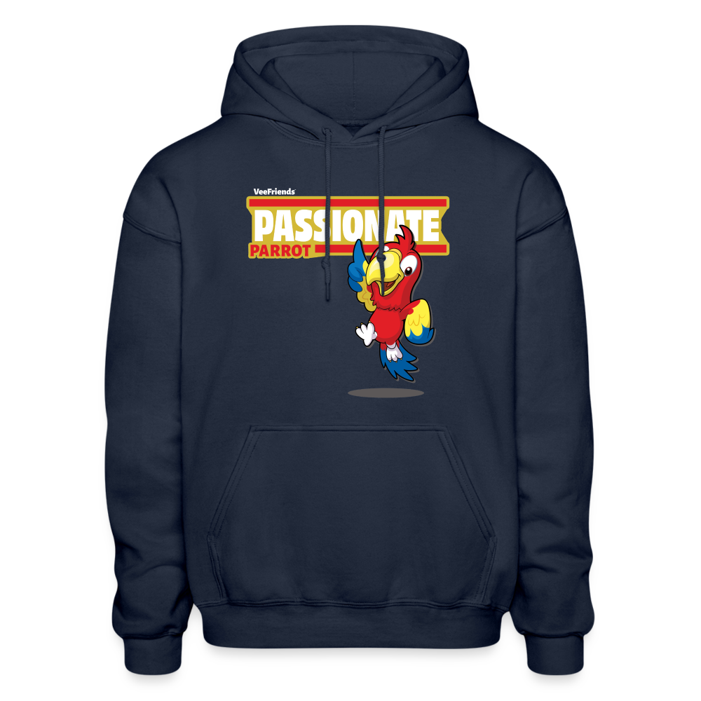 Passionate Parrot Character Comfort Adult Hoodie