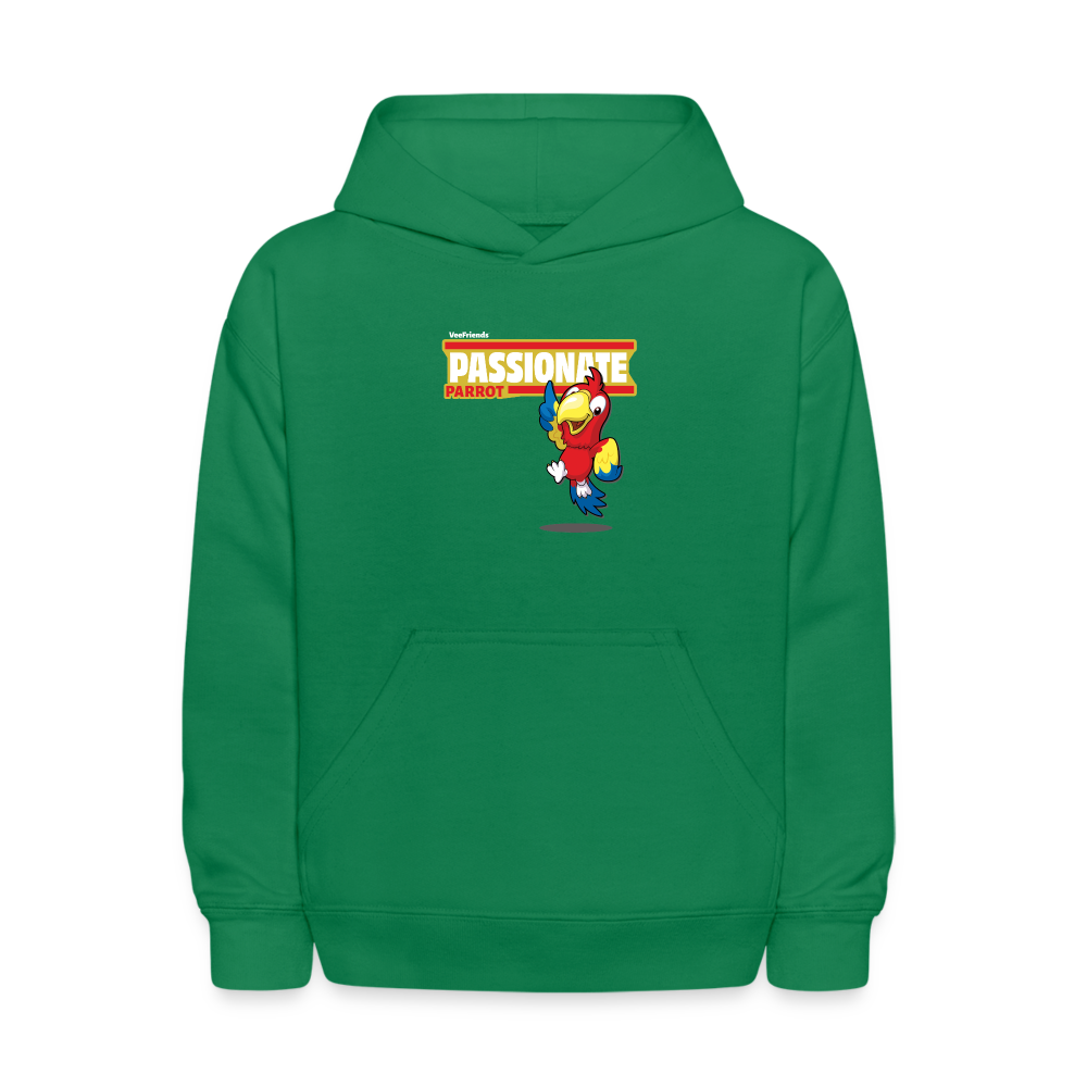 Passionate Parrot Character Comfort Kids Hoodie