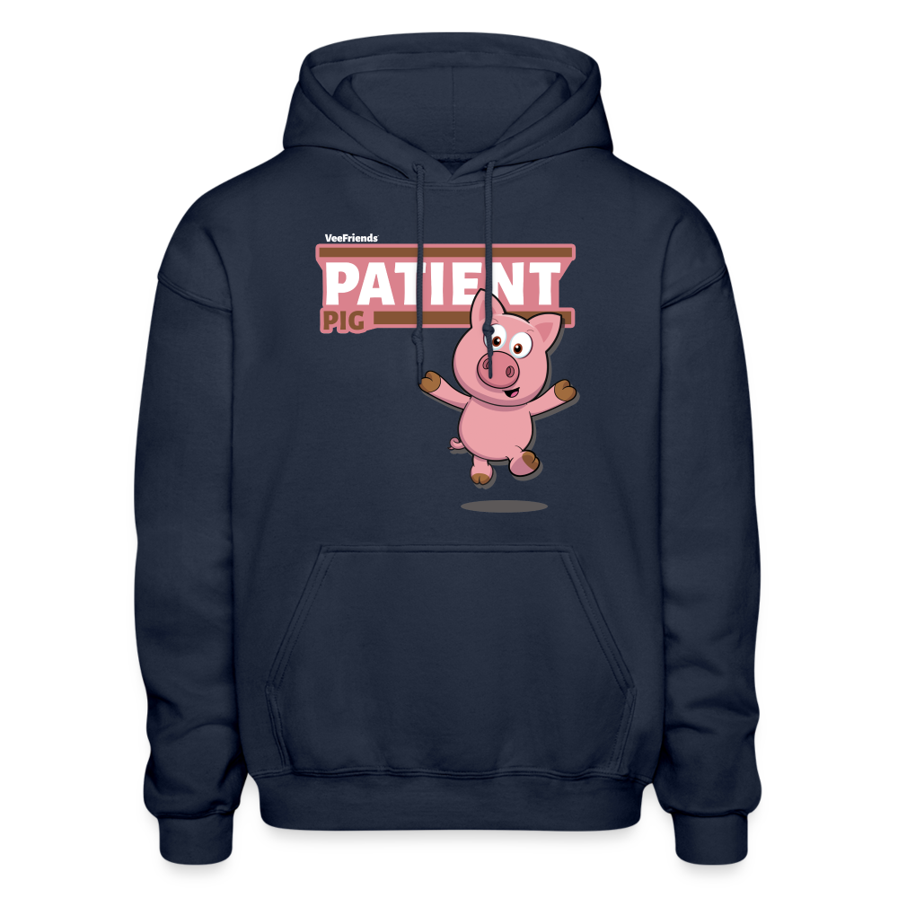 Patient Pig Character Comfort Adult Hoodie