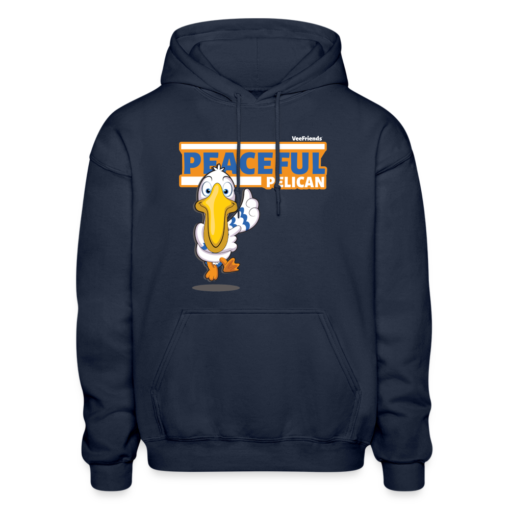 Peaceful Pelican Character Comfort Adult Hoodie