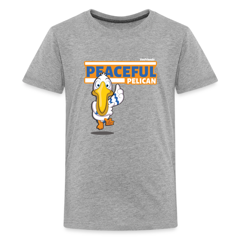 Peaceful Pelican Character Comfort Kids Tee