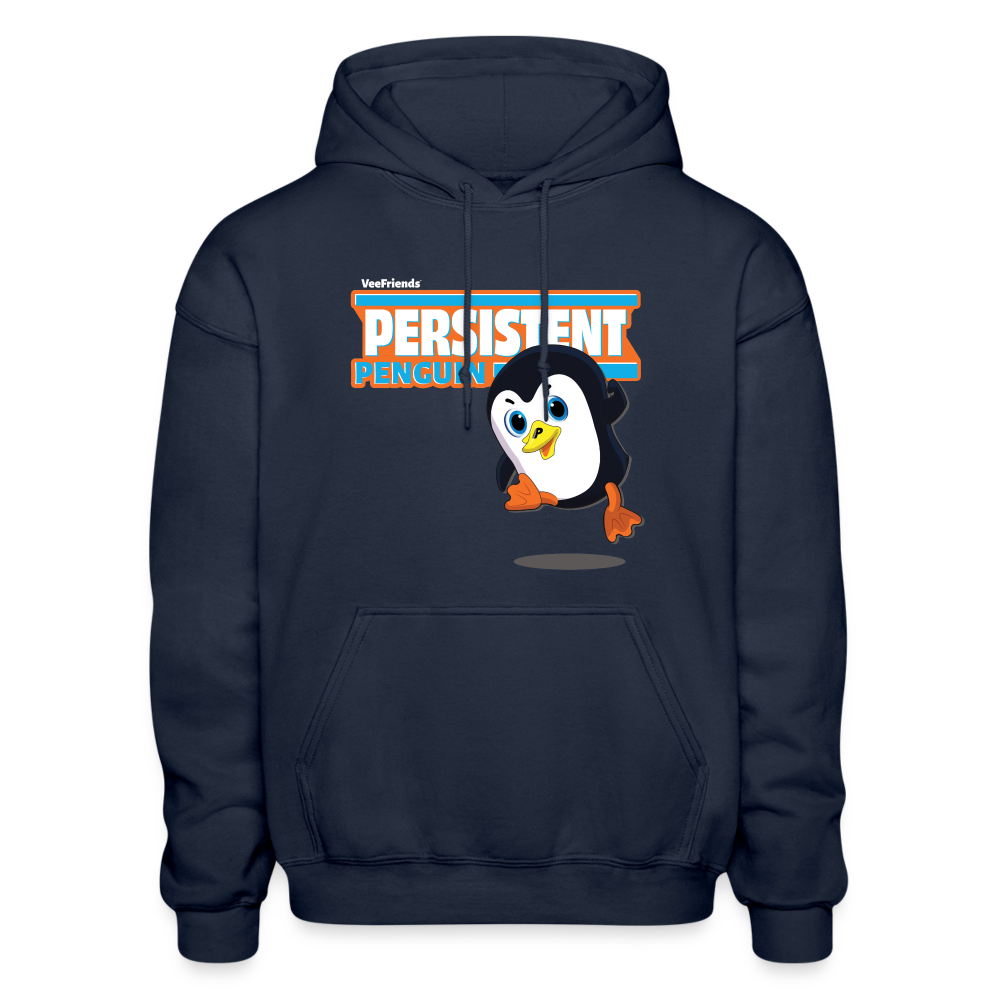 Persistent Penguin Character Comfort Adult Hoodie