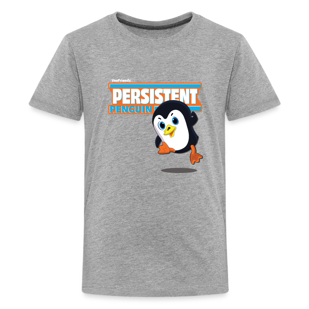 Persistent Penguin Character Comfort Kids Tee