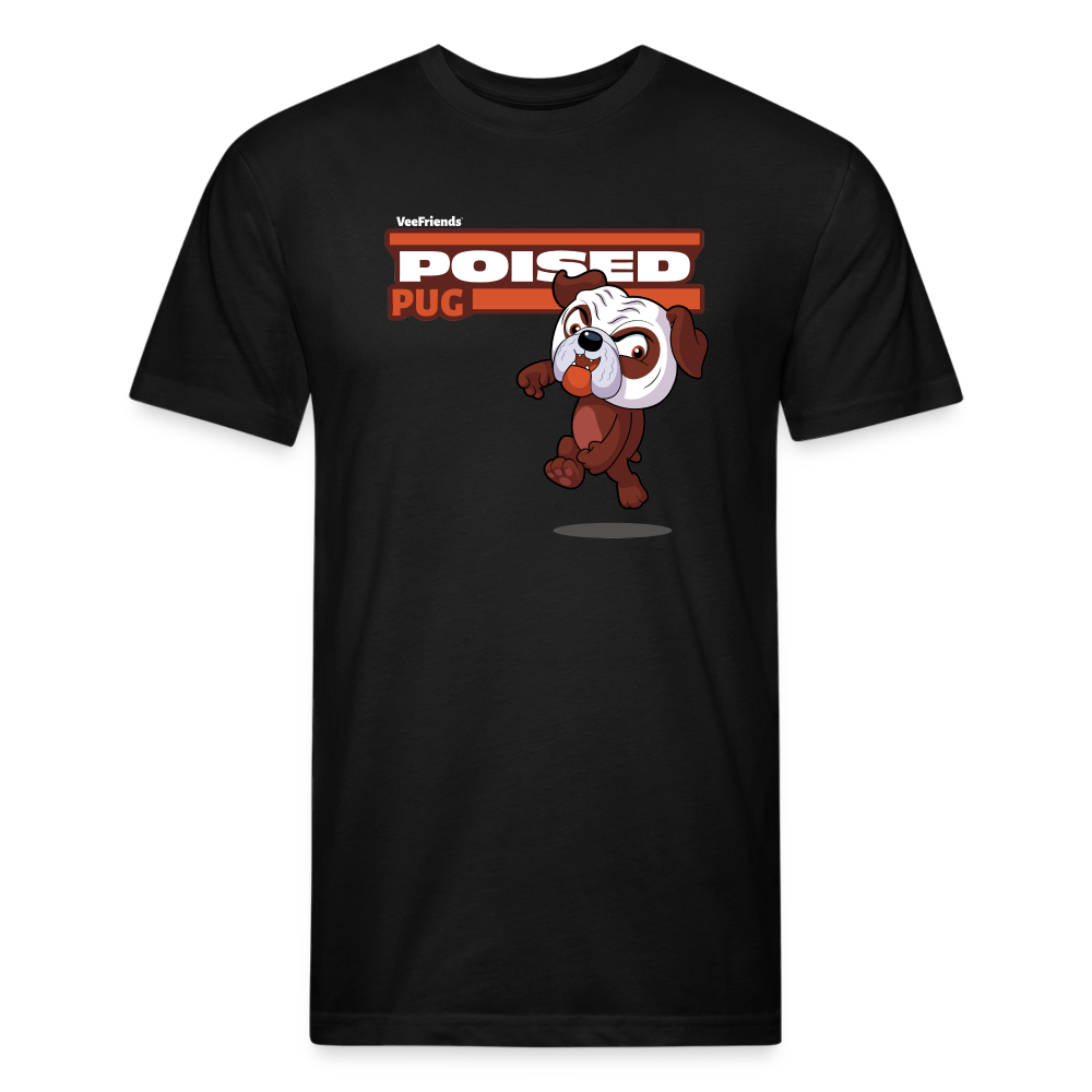 Poised Pug Character Comfort Adult Tee