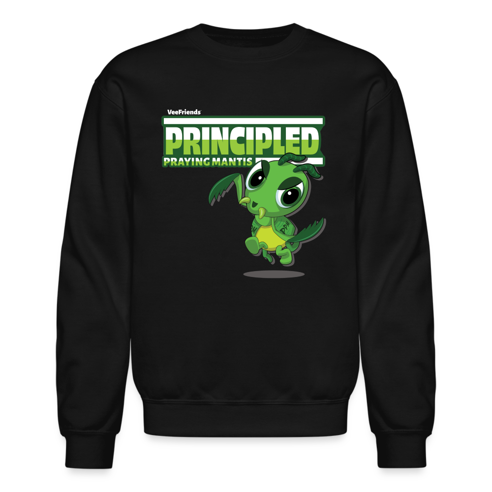Principled Praying Mantis Character Comfort Adult Crewneck Sweatshirt