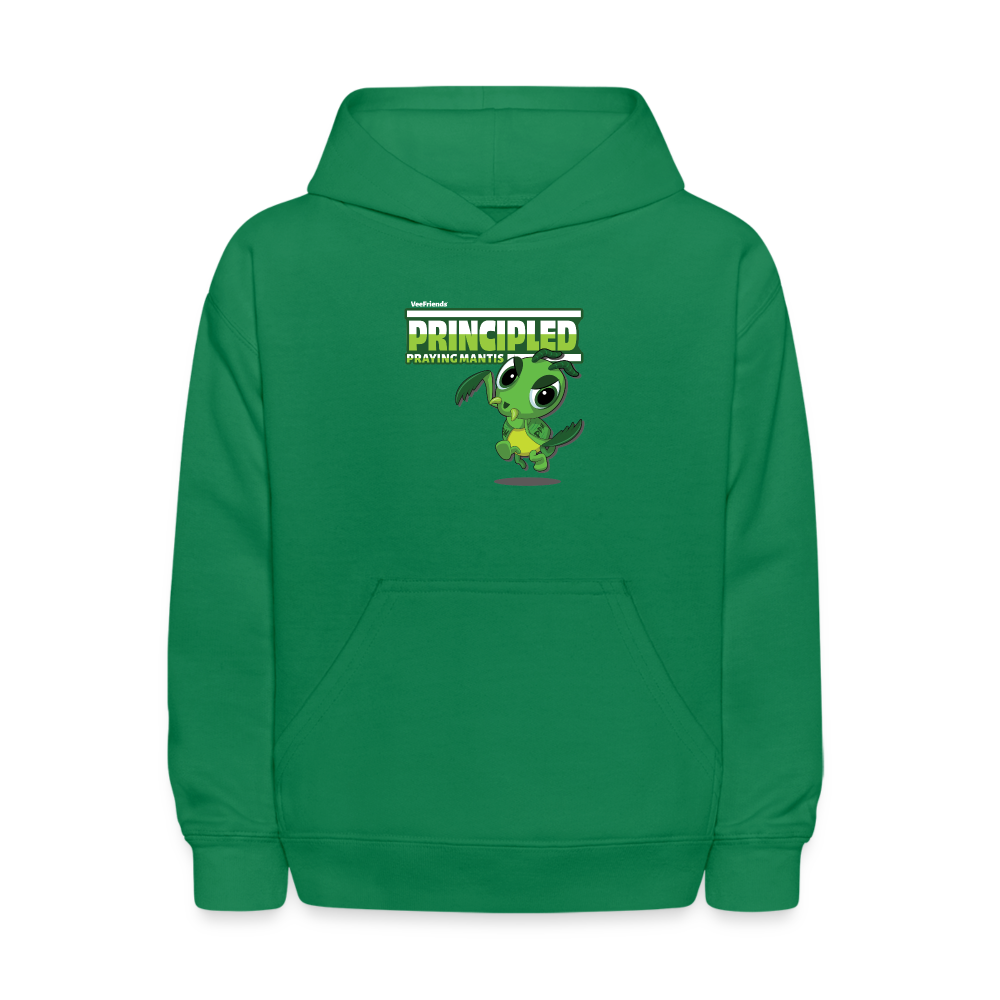 Principled Praying Mantis Character Comfort Kids Hoodie