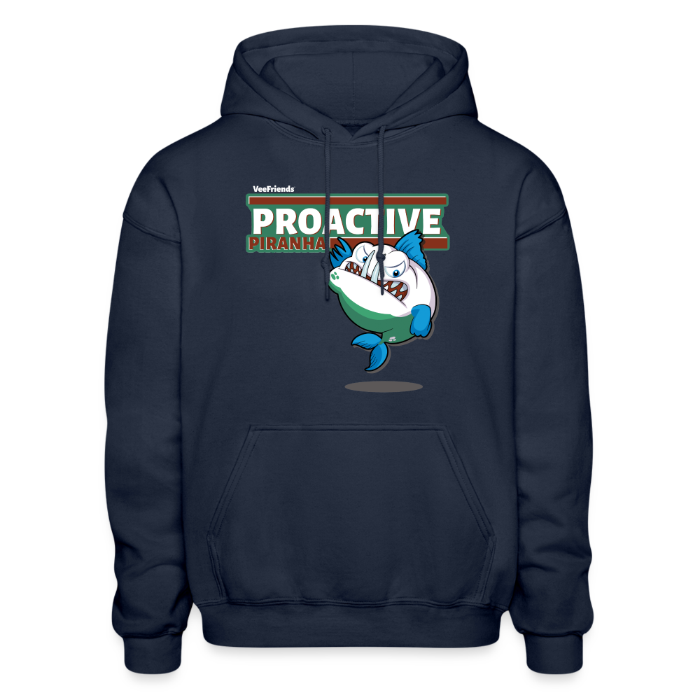 Proactive Piranha Character Comfort Adult Hoodie