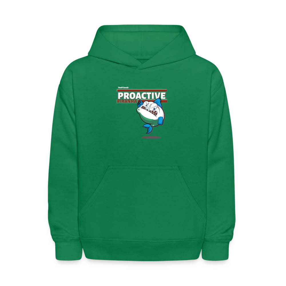 Proactive Piranha Character Comfort Kids Hoodie