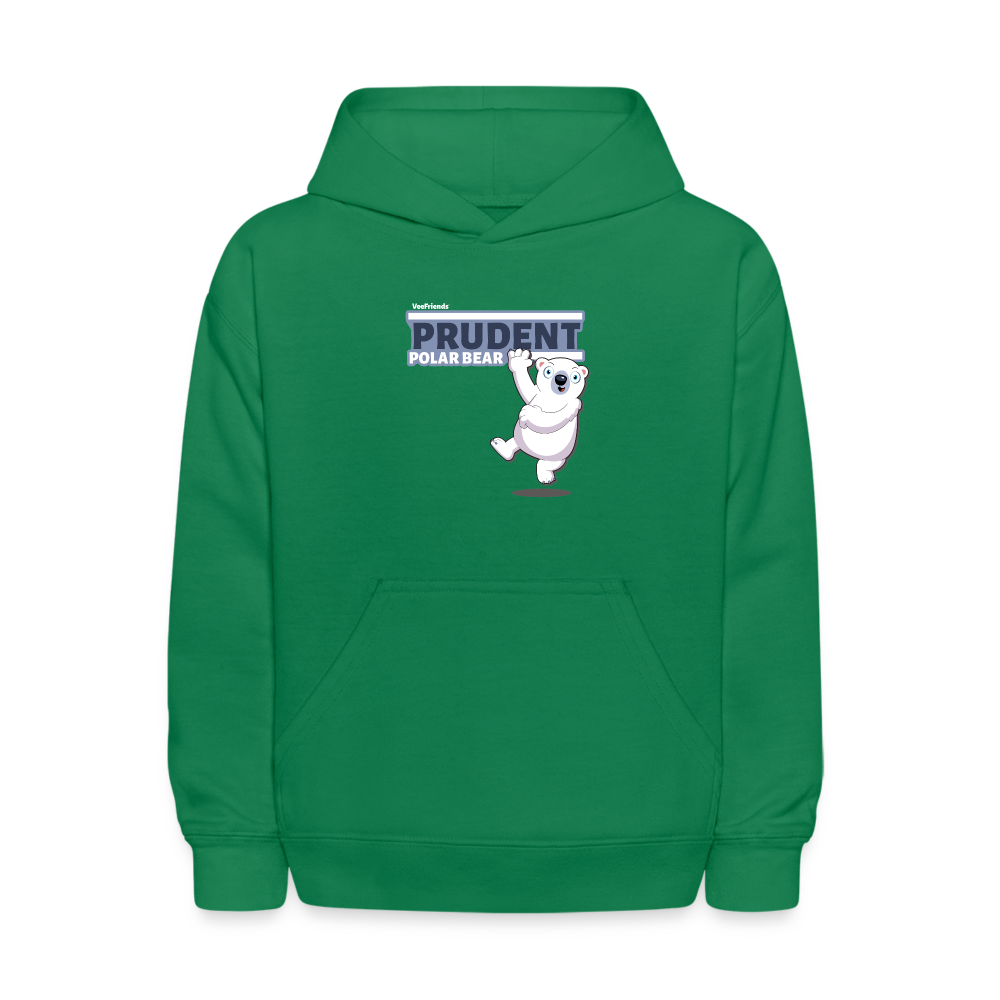 Prudent Polar Bear Character Comfort Kids Hoodie