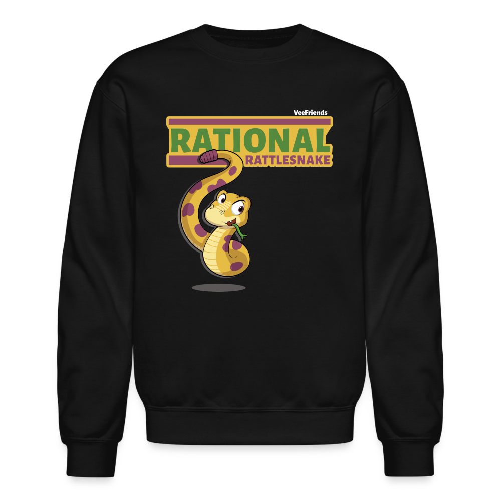 Rational Rattlesnake Character Comfort Adult Crewneck Sweatshirt