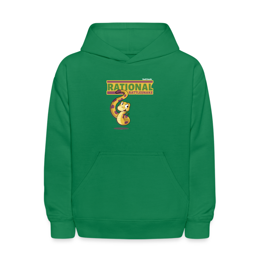 Rational Rattlesnake Character Comfort Kids Hoodie