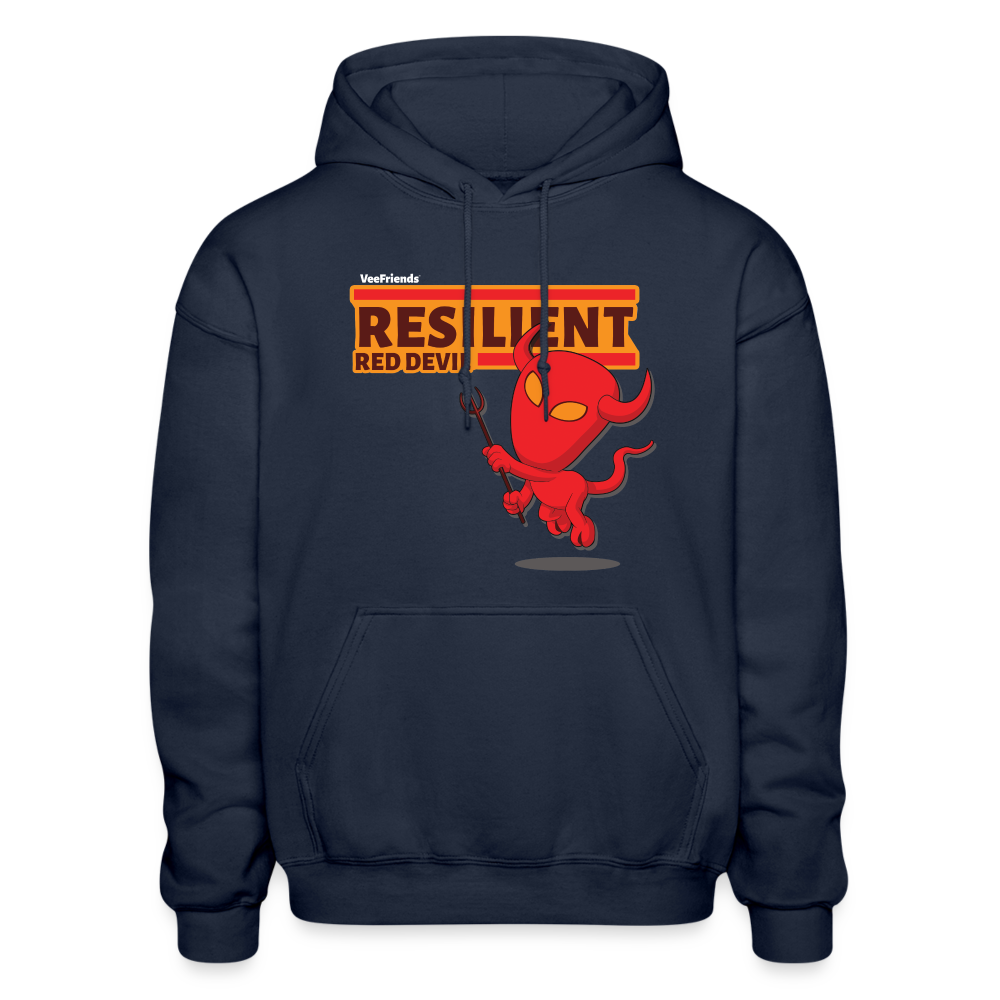 Resilient Red Devil Character Comfort Adult Hoodie
