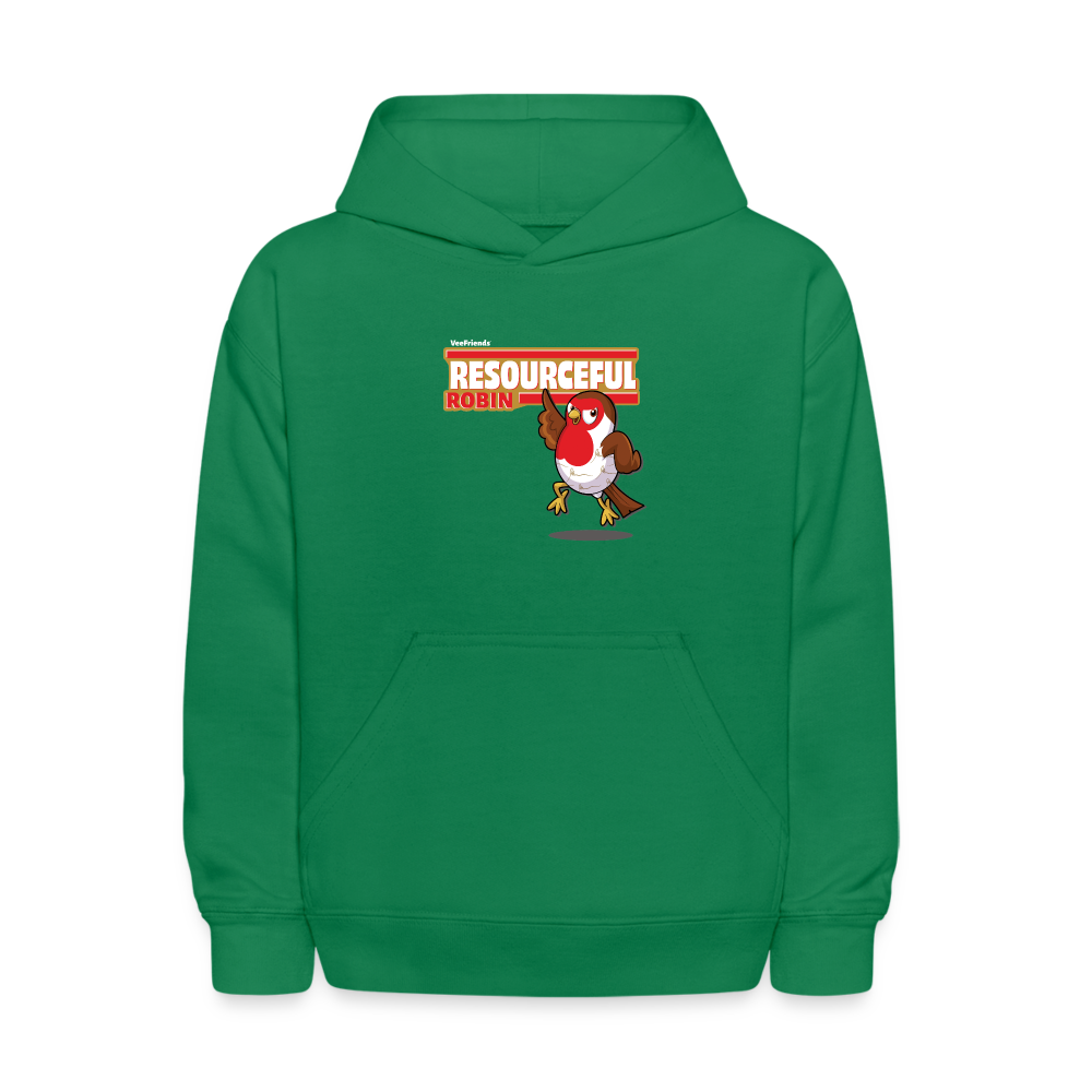 Resourceful Robin Character Comfort Kids Hoodie