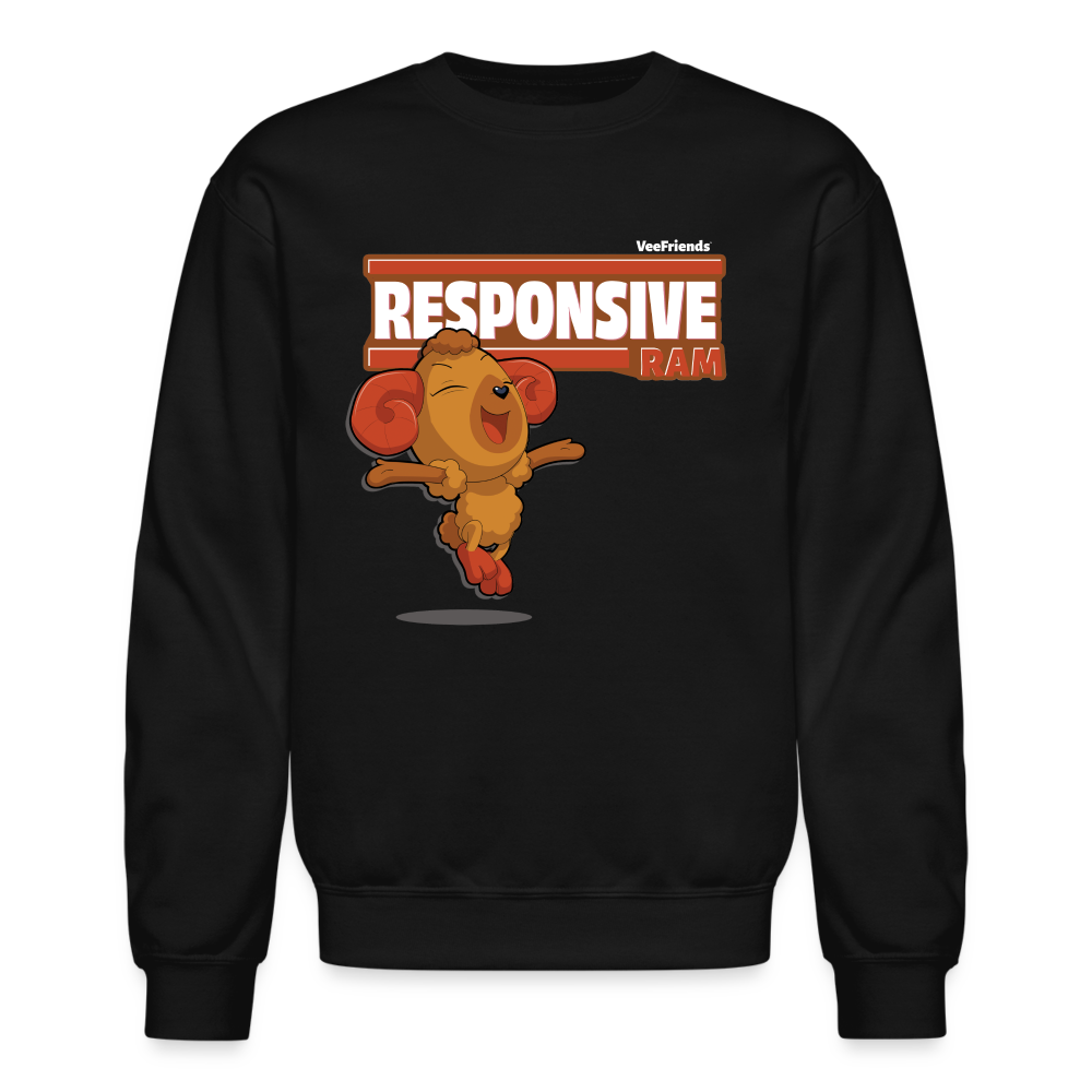 Responsive Ram Character Comfort Adult Crewneck Sweatshirt