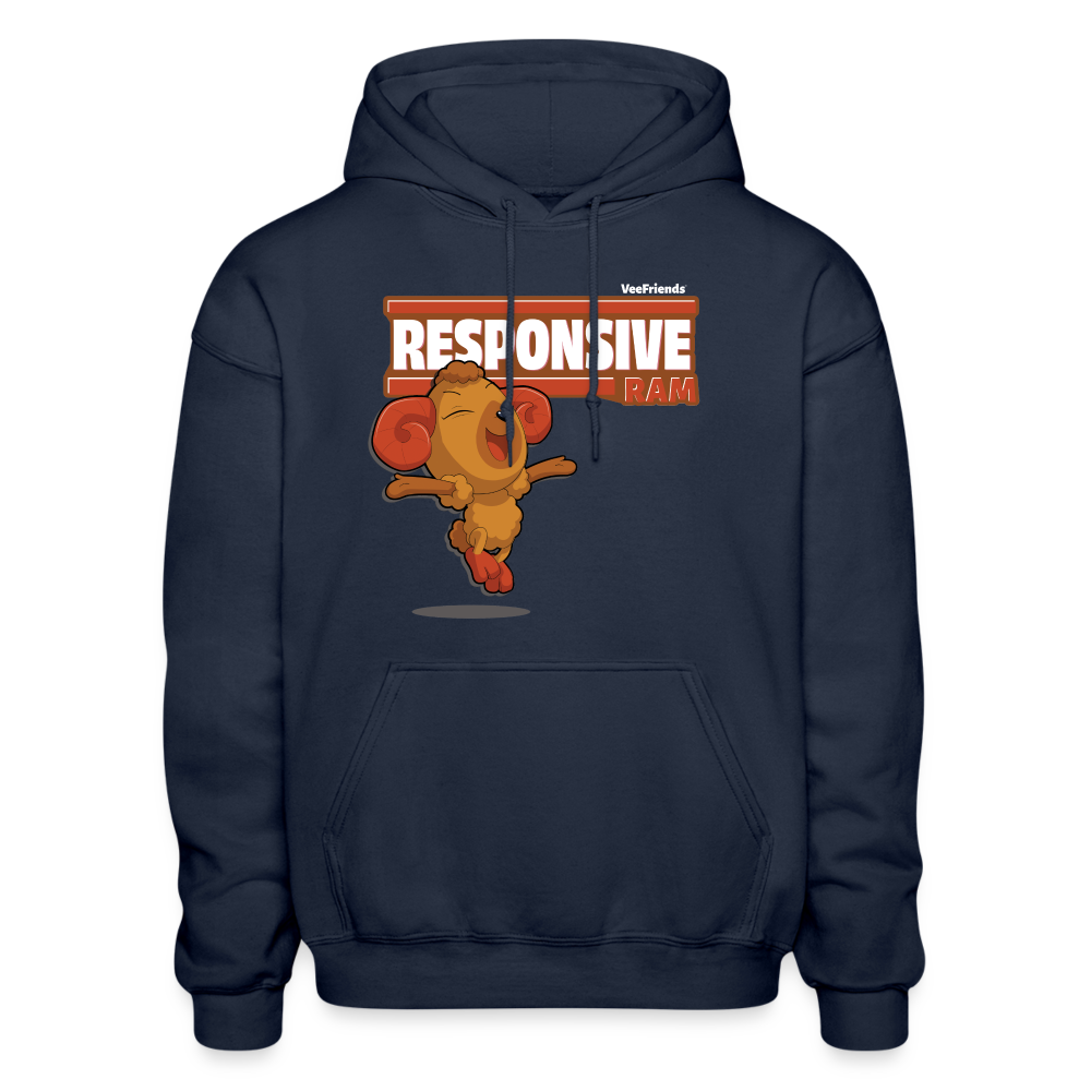 Responsive Ram Character Comfort Adult Hoodie
