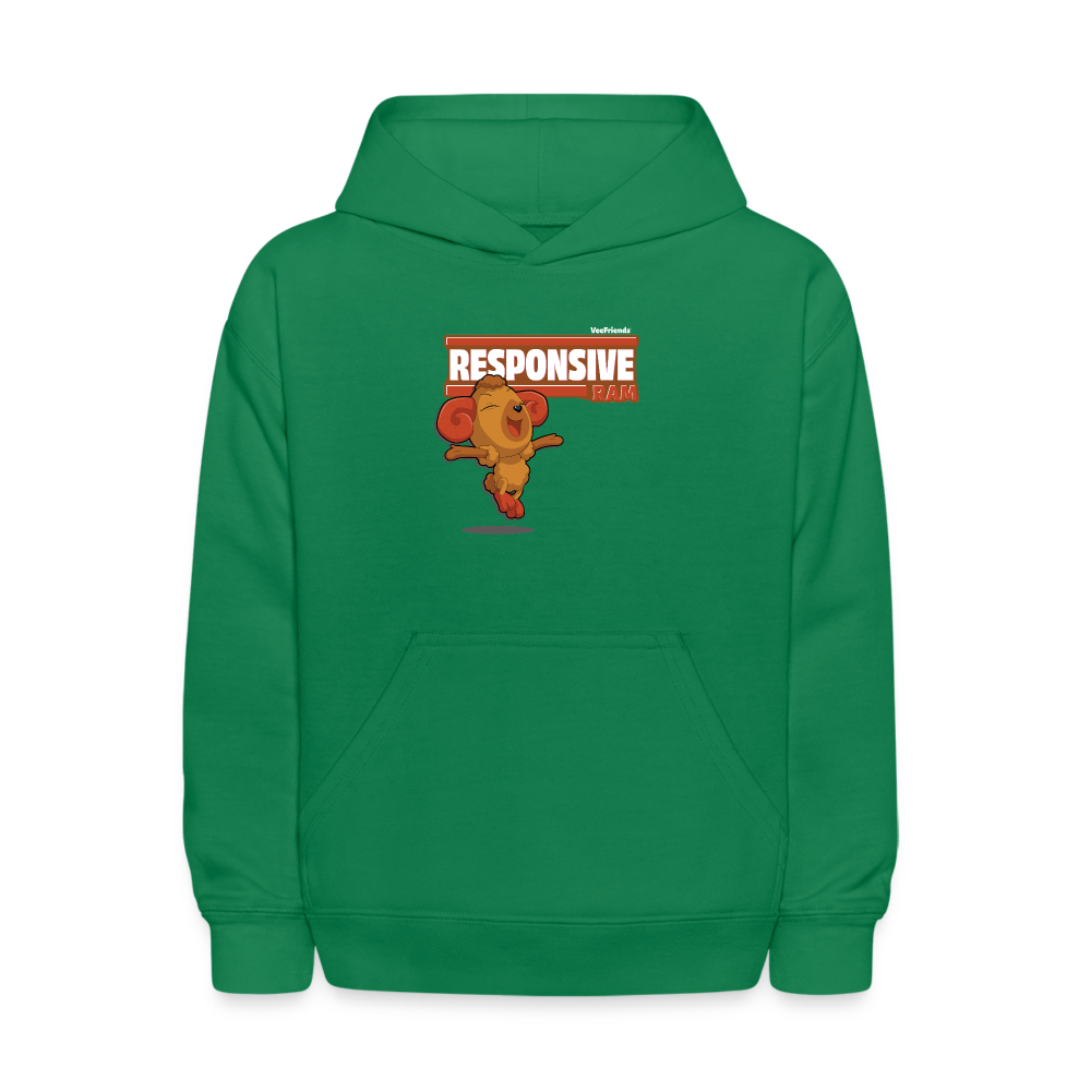 Responsive Ram Character Comfort Kids Hoodie