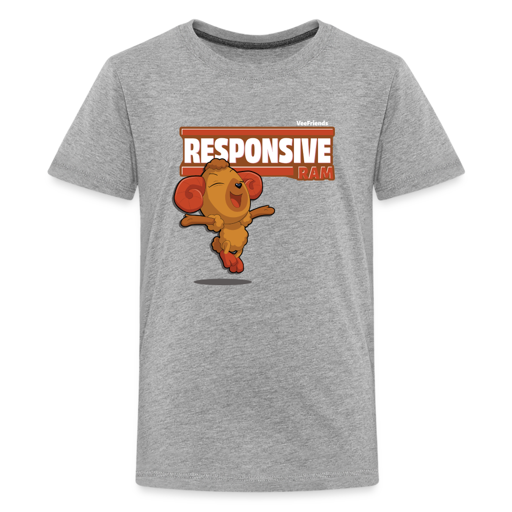 Responsive Ram Character Comfort Kids Tee