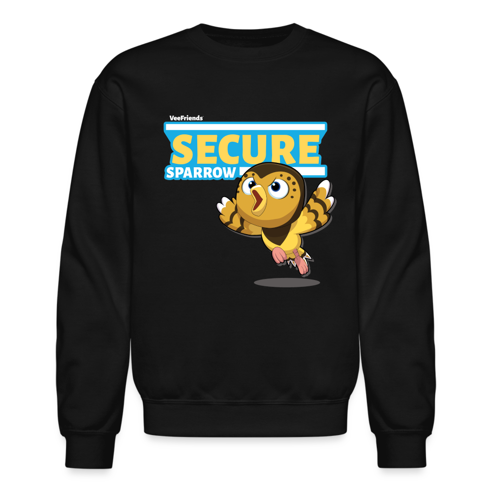 Secure Sparrow Character Comfort Adult Crewneck Sweatshirt